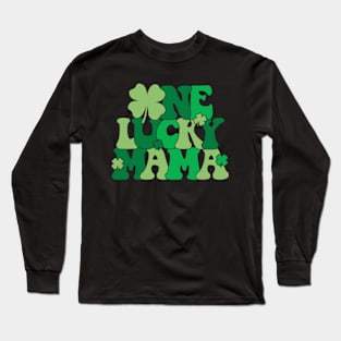 One Lucky Mama Long Sleeve T-Shirt